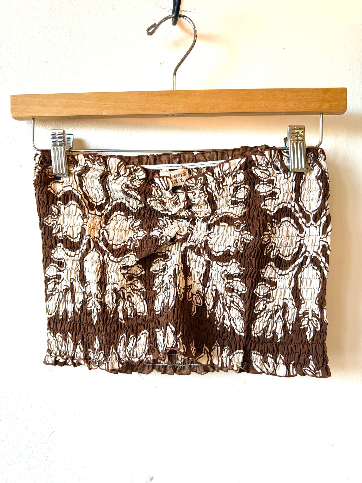 Aloha Quilt print Tube Top