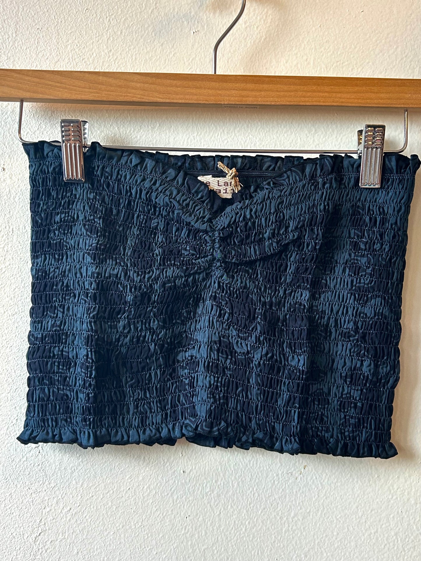 Aloha Quilt print Tube Top