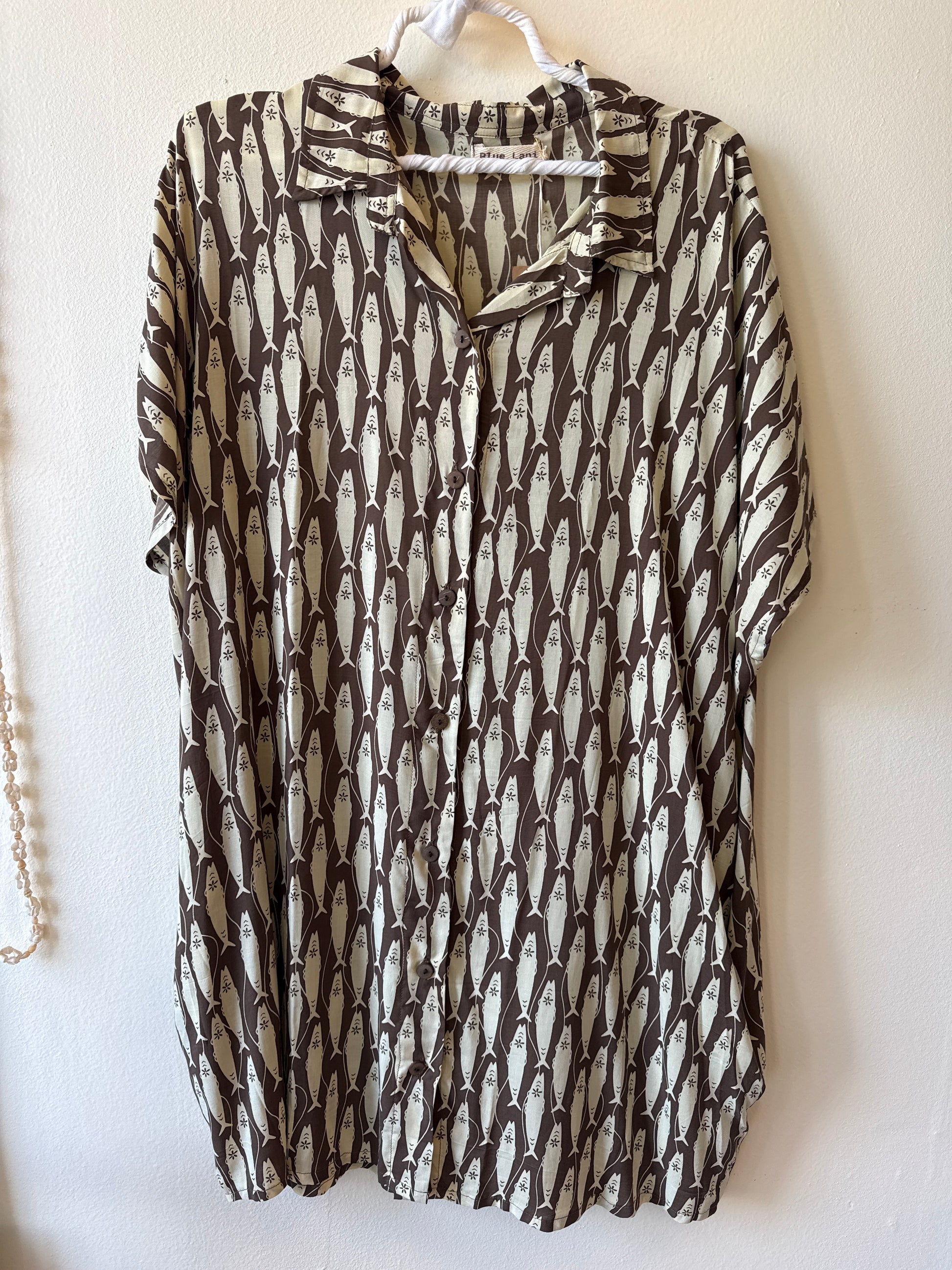 Wide Shirt Dress