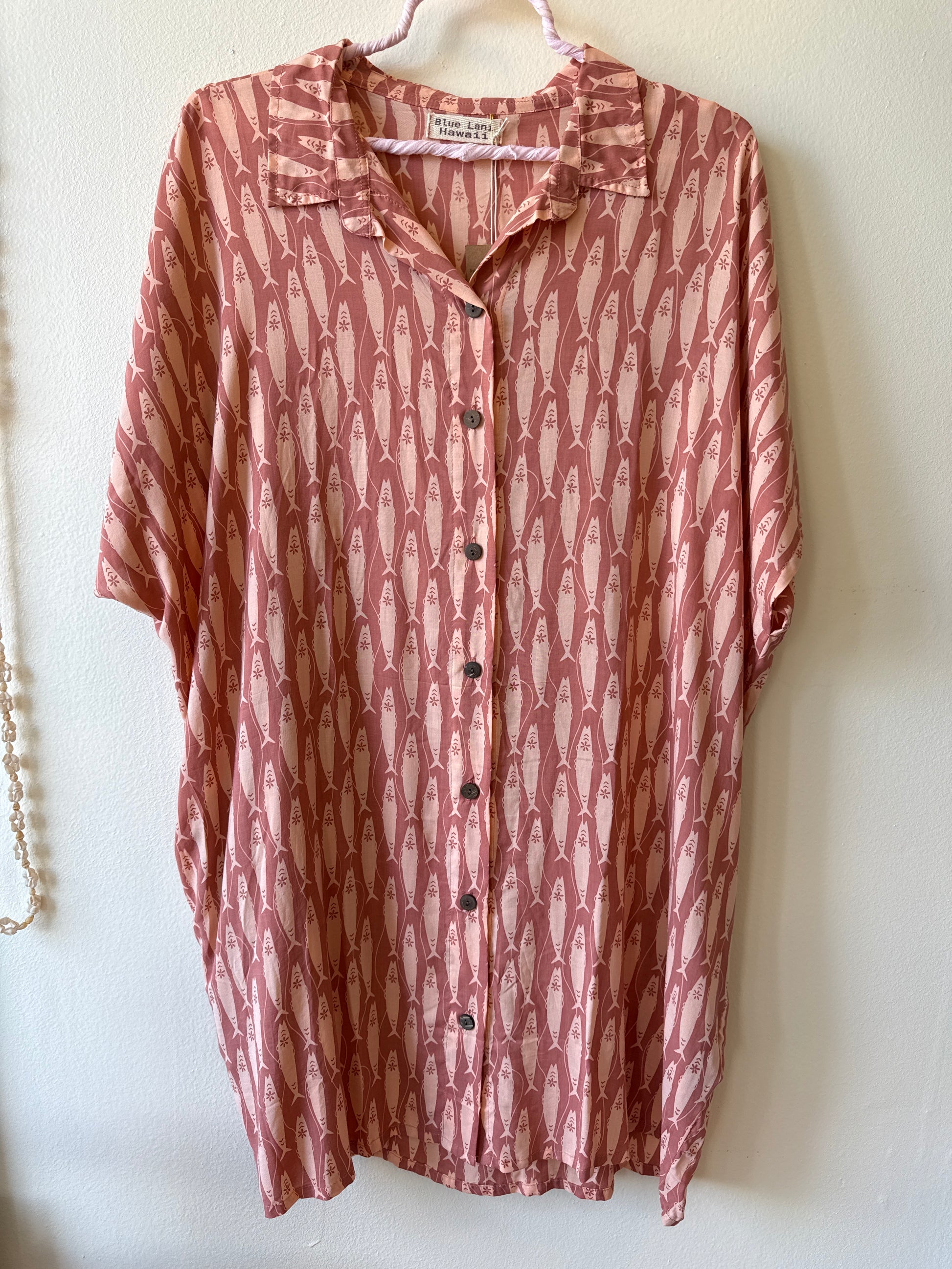 Wide Shirt Dress