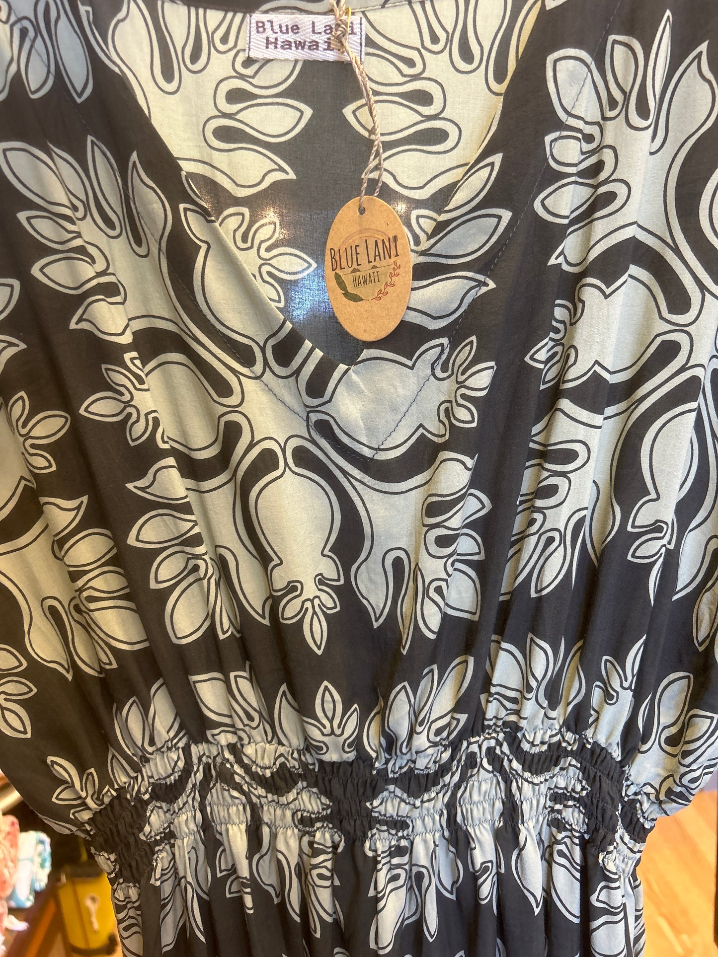 Aloha Quilt print Lehua Dress