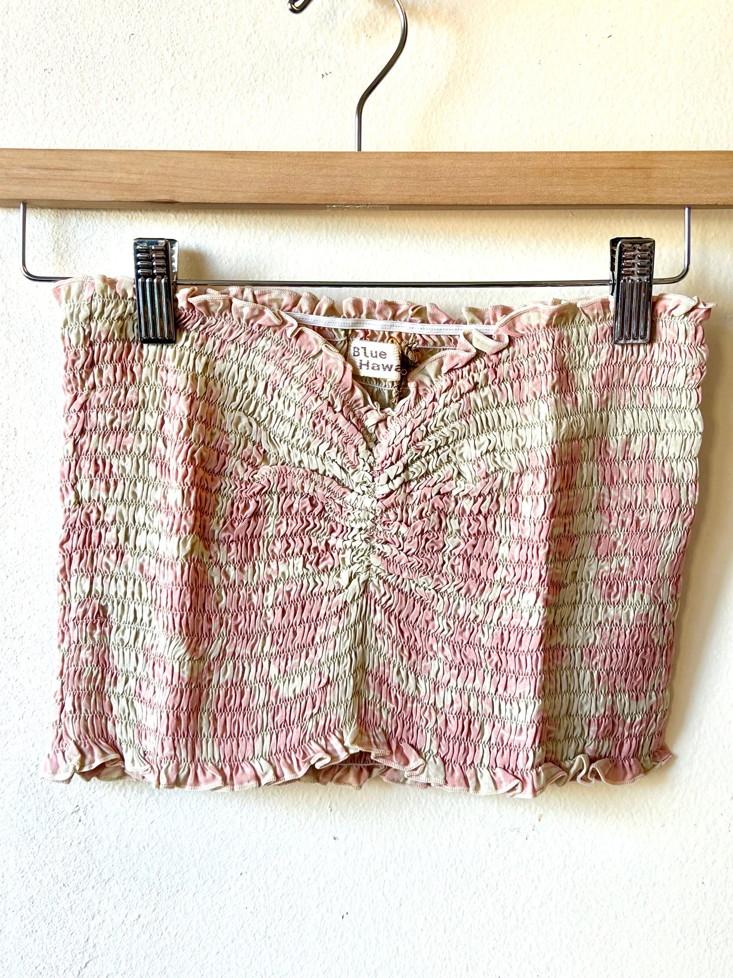 Aloha Quilt print Tube Top