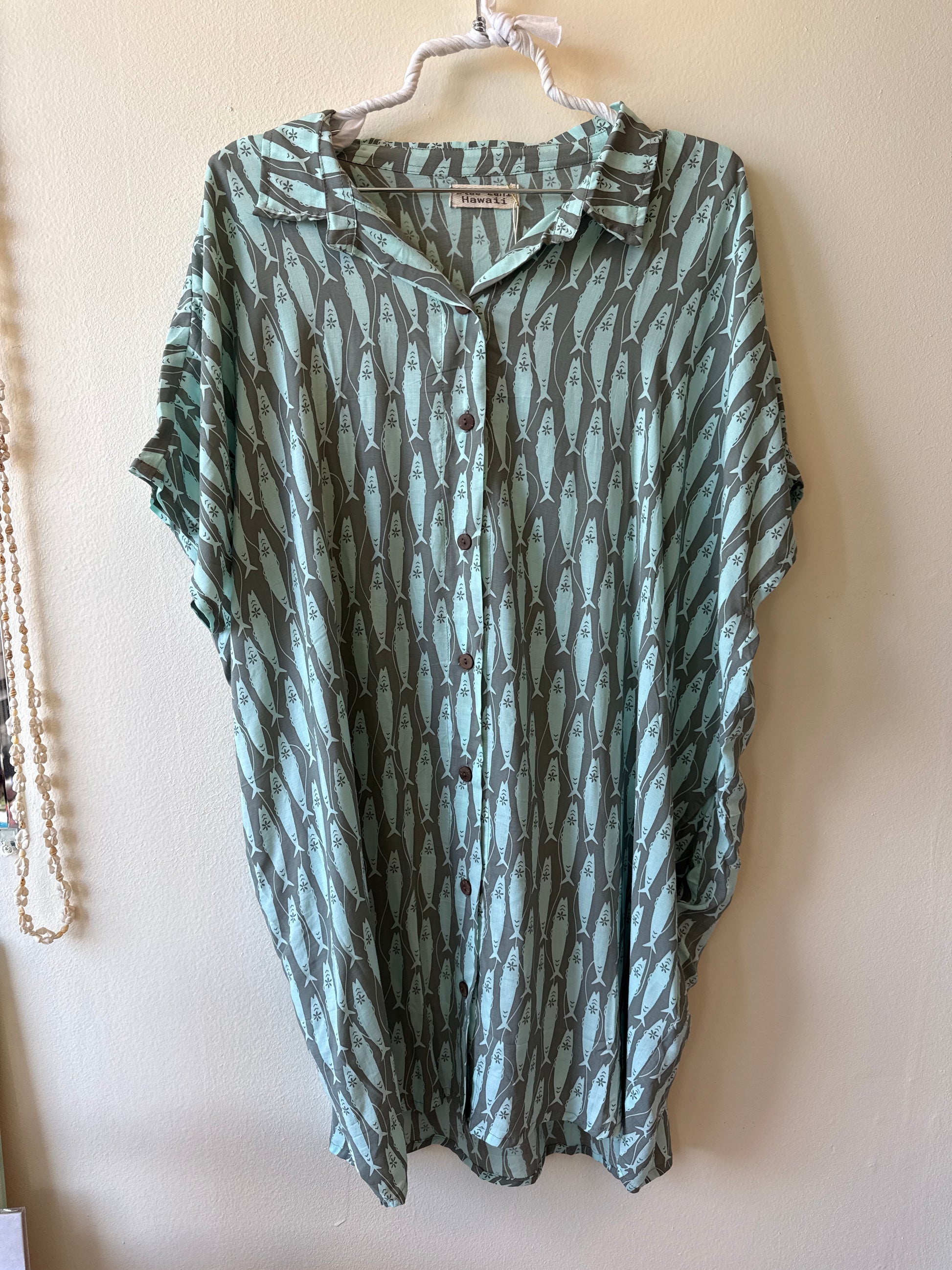 Wide Shirt Dress