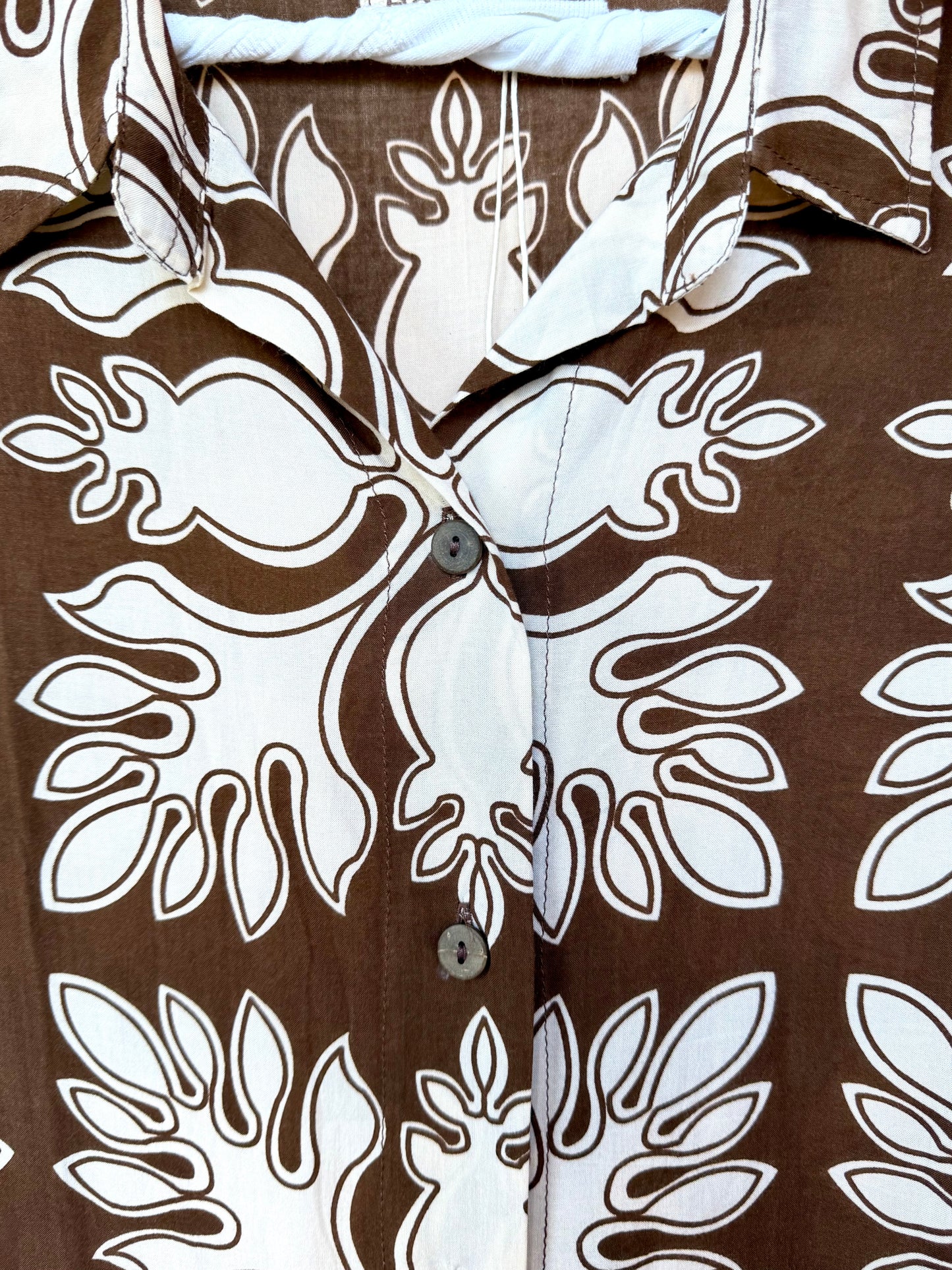 Aloha Quilt print Shirt Dress