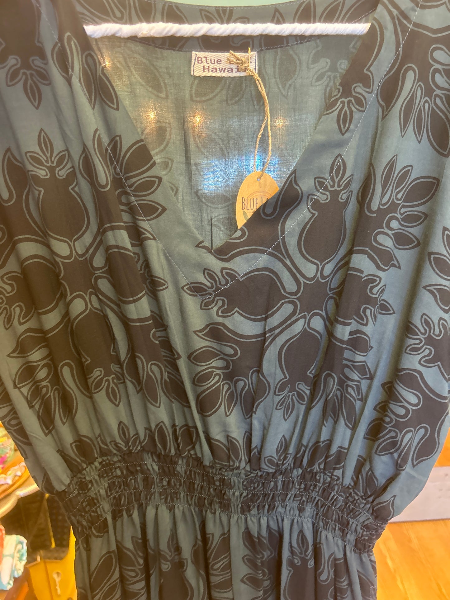 Aloha Quilt print Lehua Dress