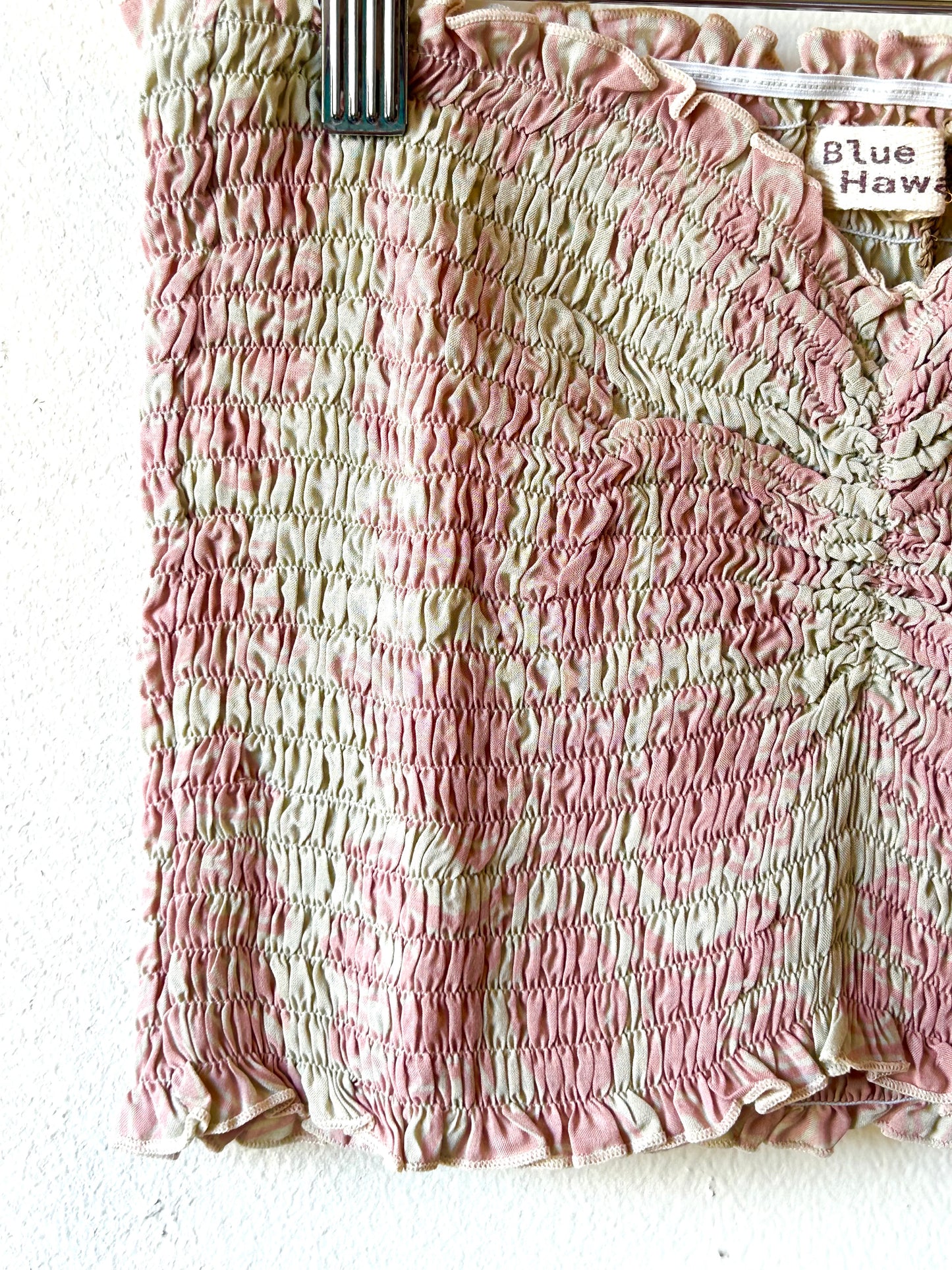 Aloha Quilt print Tube Top