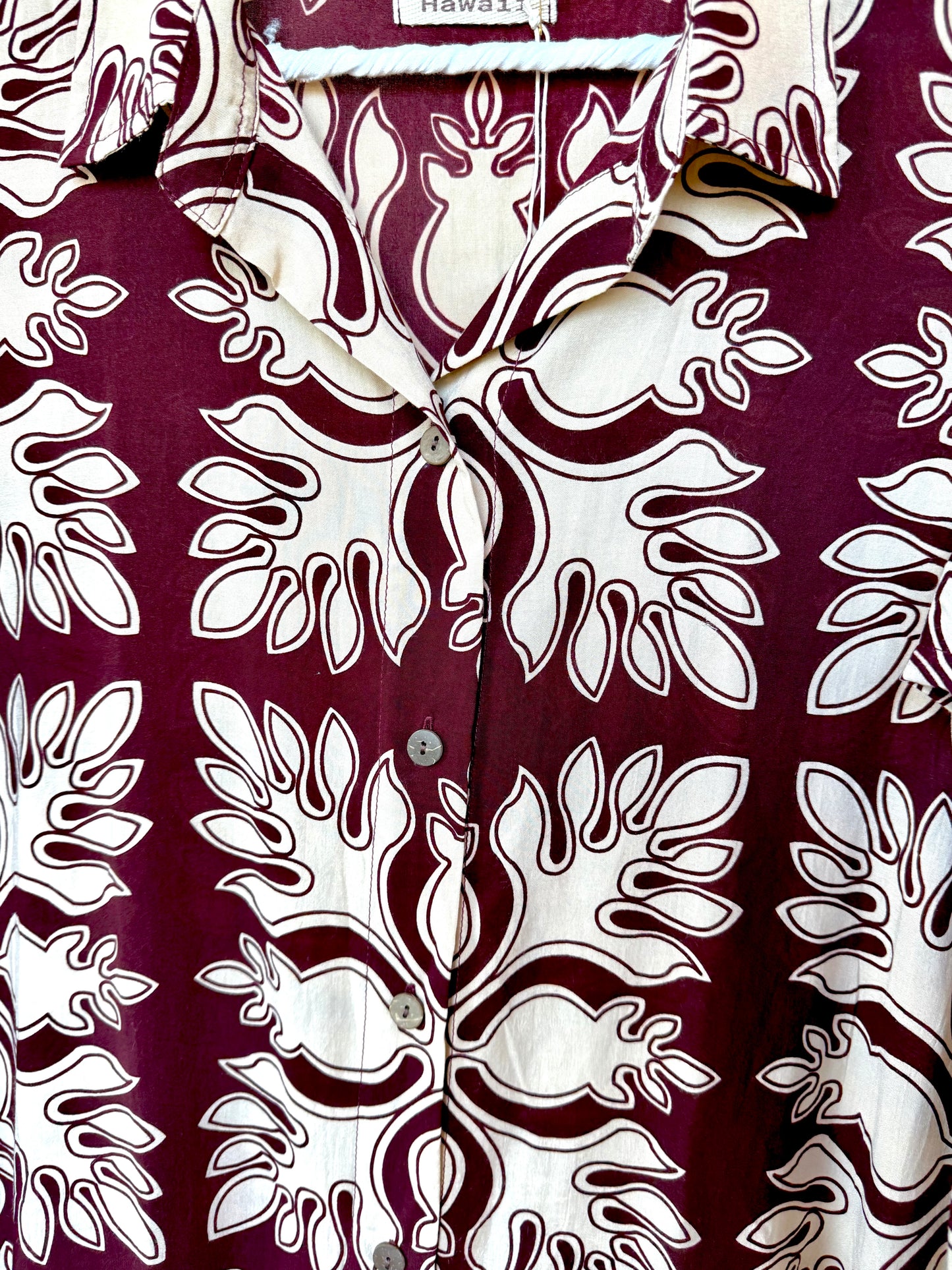 Aloha Quilt print Shirt Dress
