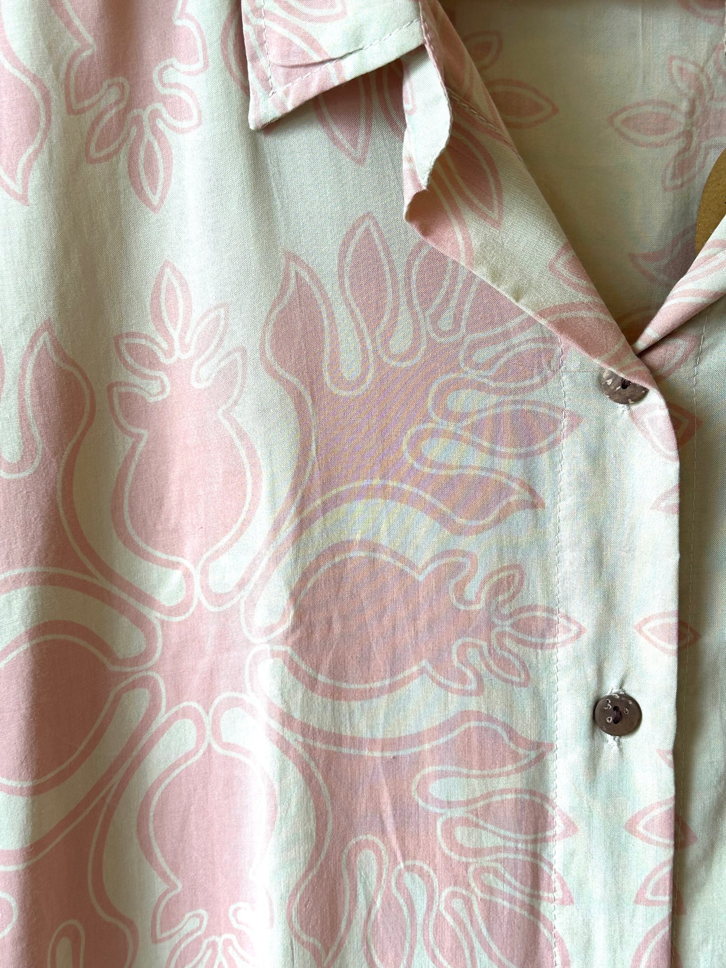 Aloha Quilt print Shirt Dress