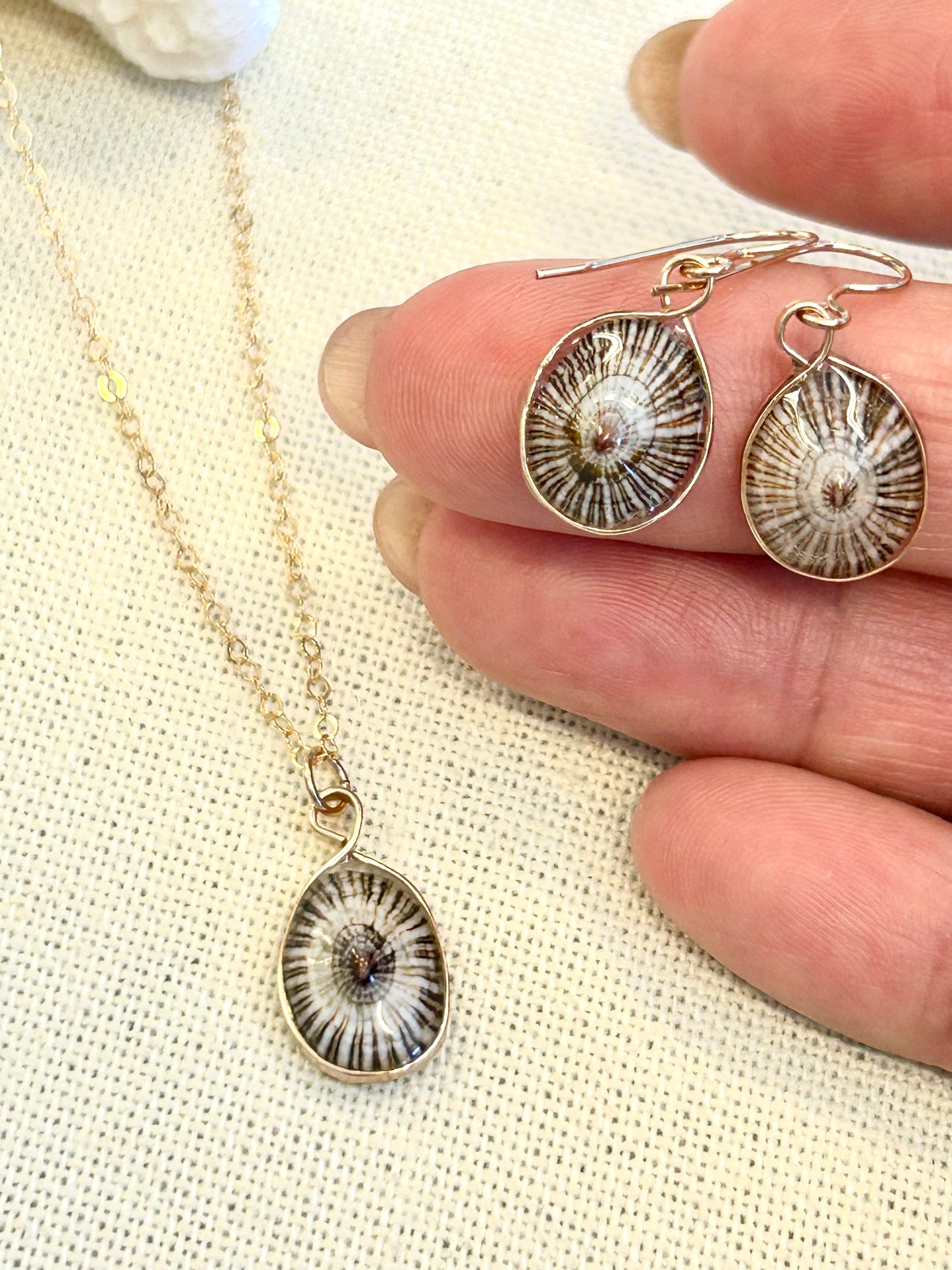 Tiny Opihi Necklace