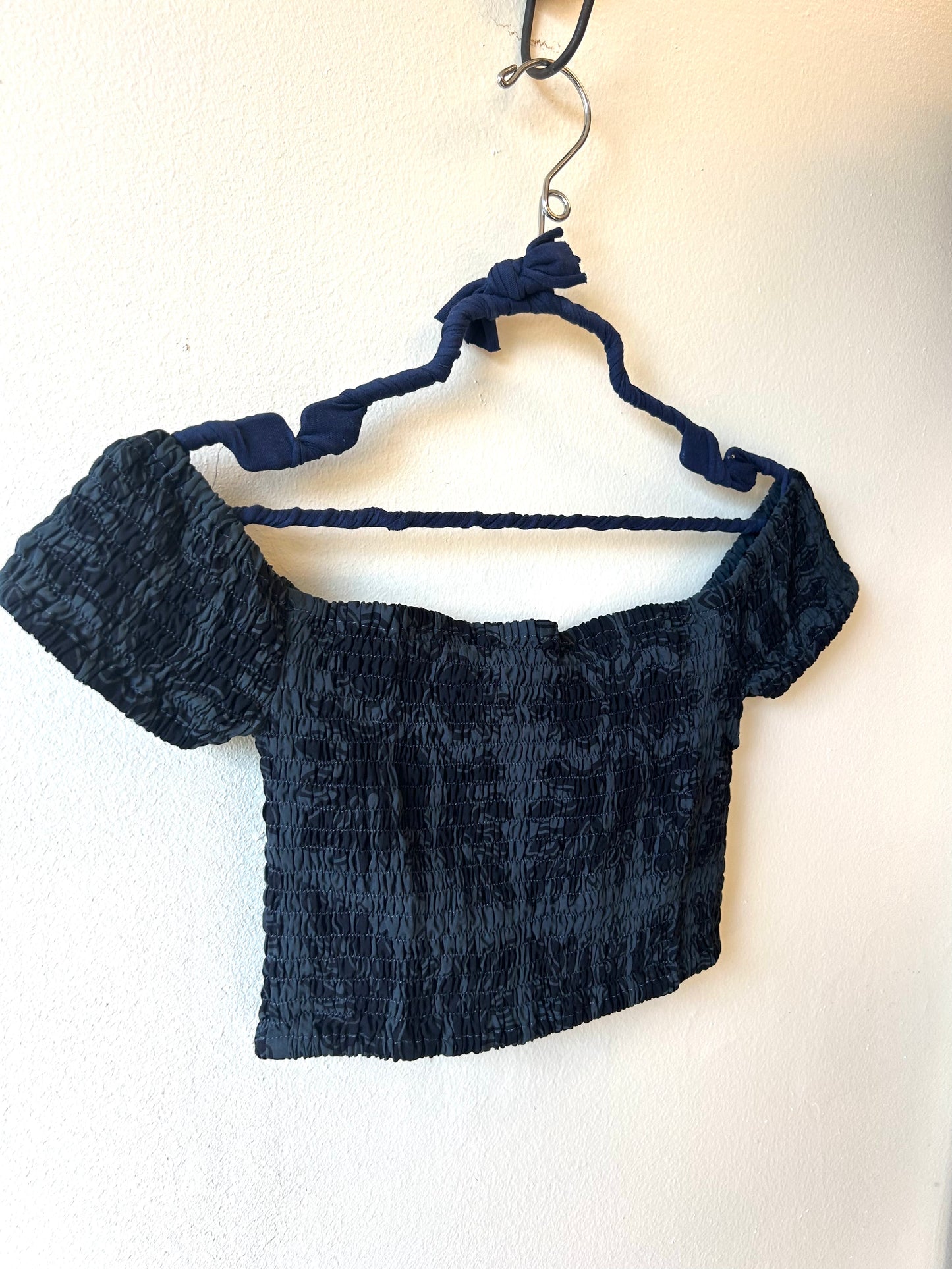 Aloha Quilt print Kohana crop top