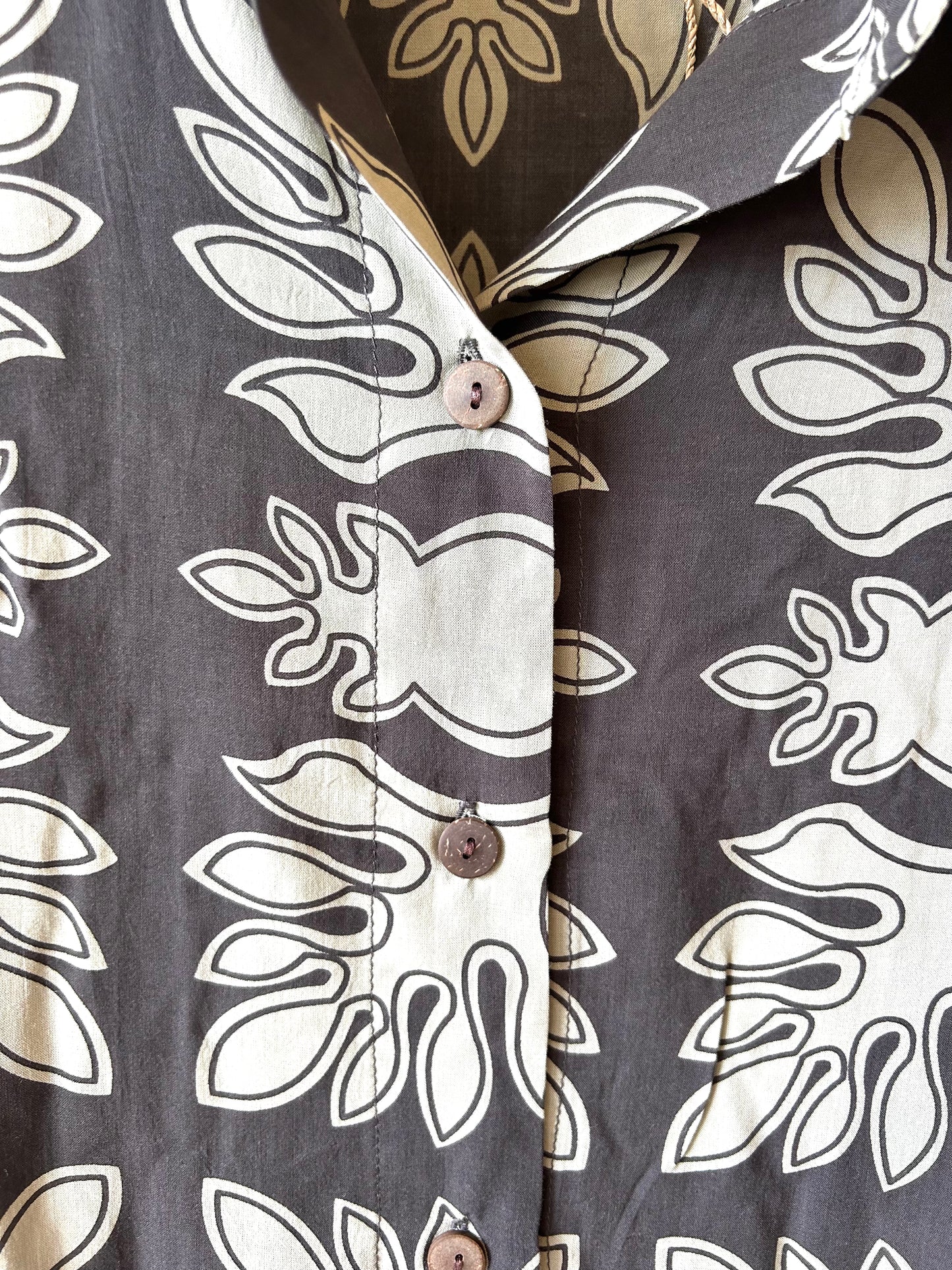 Aloha Quilt print Shirt Dress