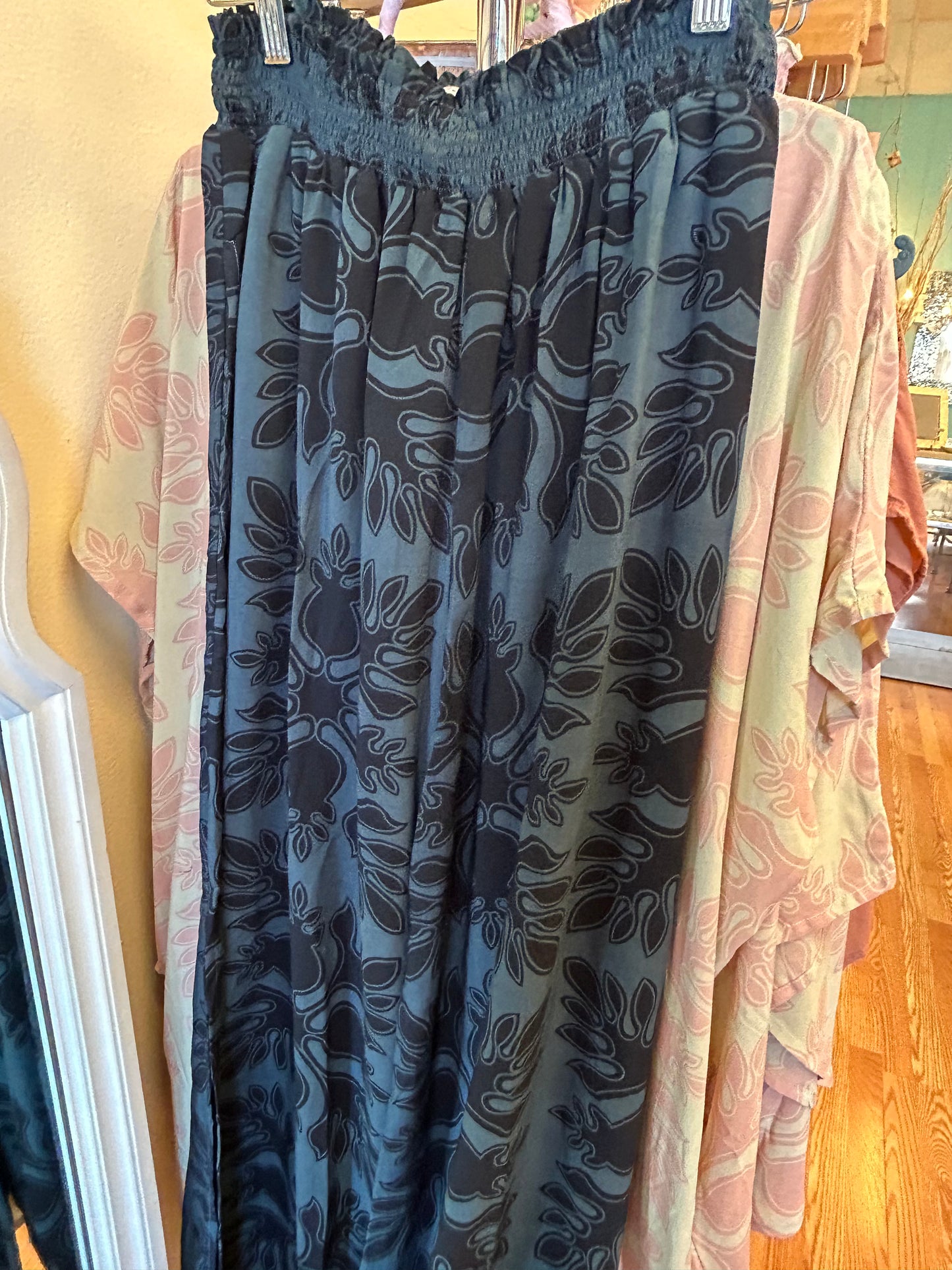 Aloha Quilt print Kai wide pants