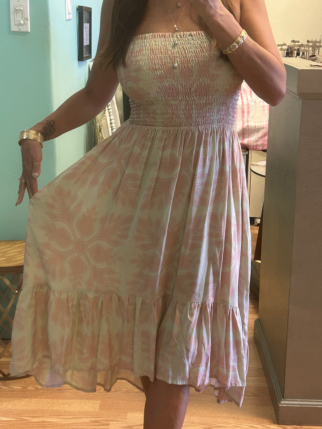Kona frill dress